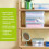 Wham Wham Clip 5 x 7L Rectangular Stackable Plastic Storage Boxes with Lids | Ideal for Home, Office, Toys & More | Storage Containers with Clip Locks | 2