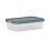 Wham Wham Clip 5 x 7L Rectangular Stackable Plastic Storage Boxes with Lids | Ideal for Home, Office, Toys & More | Storage Containers with Clip Locks | 3