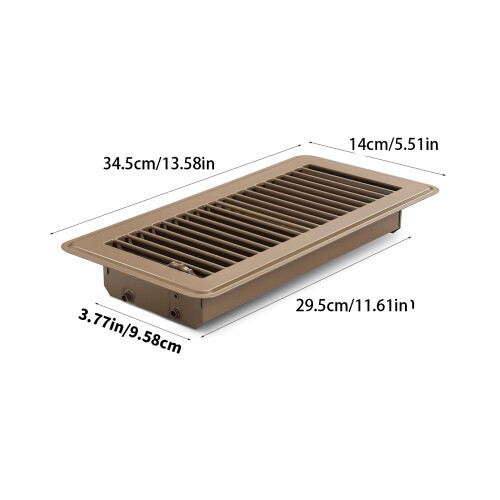 Modern Floor Ventilation Grates Tool Easy-No. 4 white 1