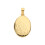 Elegant 9ct Gold Ladies Locket - 28mm*17mm 1