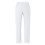 Mens Linen Blend Drawstring Casual Pants White XXL 4