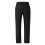 Mens Linen Blend Drawstring Casual Pants Black L 4