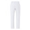 Mens Linen Blend Drawstring Casual Pants White S 4