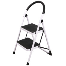 REDCAMP Folding 2 Step Ladder with Handrails,Heavy Duty Kitchen Steps Stool for with Anti-Slip Feet & Sturdy Frame,Ideal for Adults Elderly Home