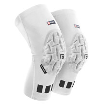 G-Form Pro Padded Compression Knee Sleeve, White, Adult XXL