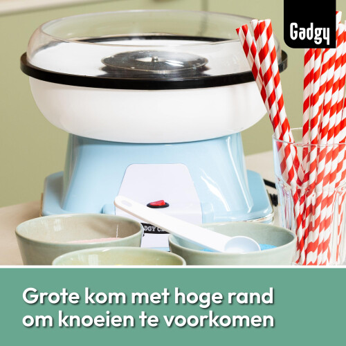 Gadgy Cotton Candy Machine – Candy Floss Maker - Blue 2
