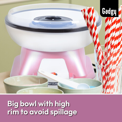 Gadgy Cotton Candy Machine – Candy Floss Maker - Pink 2