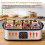 Yogurt Maker, Probiotic Yogurt Maker with 8 Glass Jars LED Display Adjustable Time and Temperature Yoghurt Maker 3