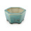 (01) Ceramic Succulent Pot - Drunken Glaze Desk Decor 1