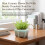 (01) Ceramic Succulent Pot - Drunken Glaze Desk Decor 4