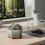 (01) Ceramic Succulent Pot - Drunken Glaze Desk Decor 8