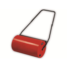 Einhell Garden Roller For Lawns, 57cm Wide, Heavy Duty Coated Metal 46L Drum, Sand or Water Filled Grass Roller, Lawn Roller For Smooth