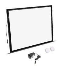 HSK A2 LED Artist tracing Light Box Copy Table, Adjustable High Brightness Light Pad for Tatto Drawing, Sketching