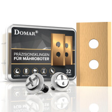 DOMAR 32 Robotic Lawnmower Knives, Blades & Replacement Blades for Mammotion Luba 3, Mammotion Yuka Mini 2 & Luba Mini 2