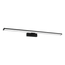 Eglo LED Bathroom wall Light Pandella 1, Vanity Mirror lamp Made of Aluminium and Plastic, Over Cabinet Lighting in Black and White, IP44