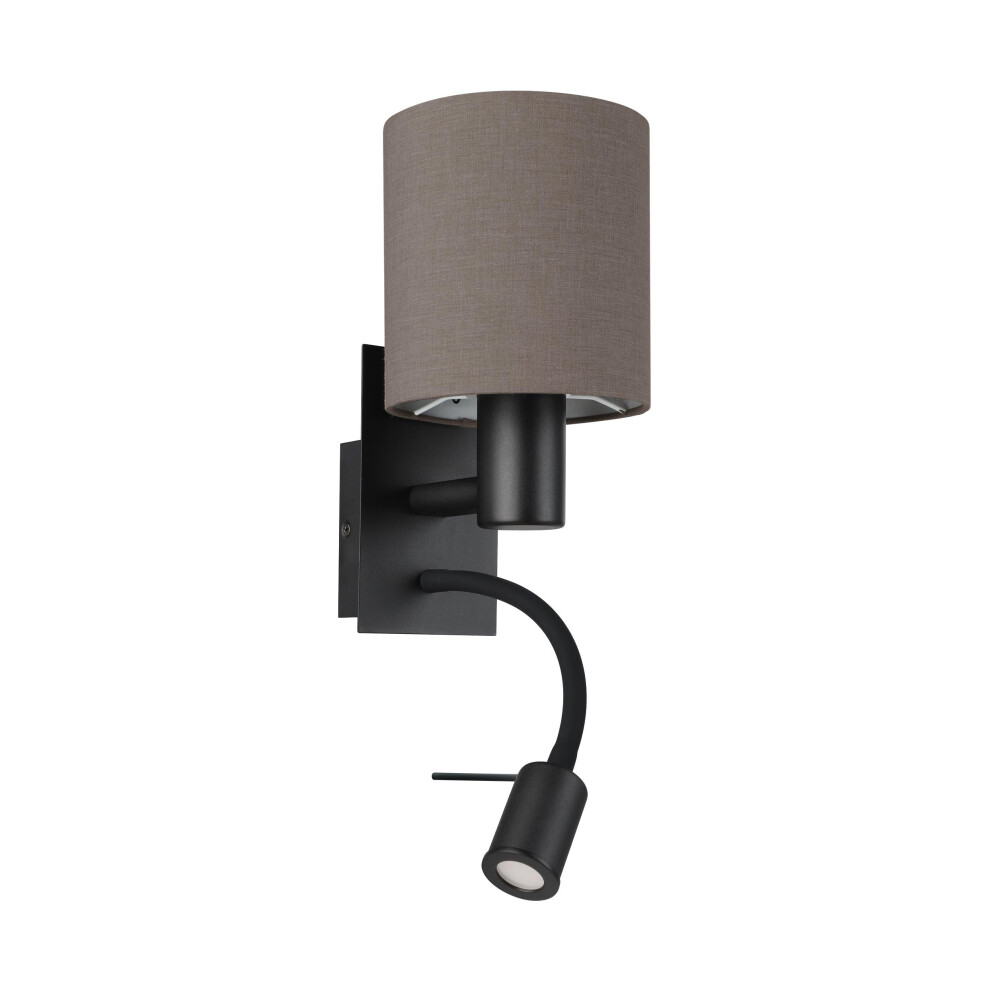 Photos - Chandelier / Lamp EGLO LED wall light fixture Pasteri, indoor lamp with reading light, living room and bedroom lighting