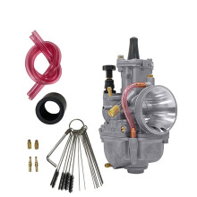 21mm Carburettor PWK Flat Slide Kit for OKO Universal 2 Stroke 50cc to 100cc Motorcycle Modification Parts