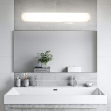 IMVSINCERE Shaver Light LED Wall Mounted Luminaire Wall Makeup for Bathroom Waterproof IP44 41CM 6W 4500K Natural White Mirror Front 600LM Bathroom