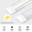 HUMIGA 3FT LED Batten Light, 30W Low Profile Wall Ceiling Surface Mounted Fitting 3