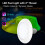 LyLmLe LED Pool Light with External Thread 2", 25W RGB Multicolor Pool Light Synchronous Control, Ø242mm 3