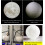 KRIPINC Moon Pendant Light, 3D Printed Moon Ceiling Light, Diameter 22cm 4