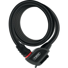 ABUS Phantom 8950/180 TexKF cable lock - Bike lock set with TexKF bracket for the bike frame - 12/15 mm - security level 5 - Black