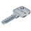 Abus Abus Door Cylinder Lock with Key, Silver, 52757 2