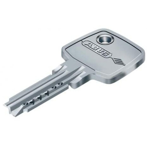 Abus Abus Door Cylinder Lock with Key, Silver, 52757 1
