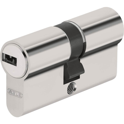 Abus Abus Door Cylinder Lock with Key, Silver, 52757