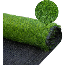 Nisorpa Artificial Grass Rug for Pets 1M 10M, Natural Realistic Fake Grass Roll, 30mm Pile Height