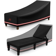 Turtle Life Sun Lounger Covers, Garden Sunbed Cover, Deck Chair Cover, Garden Lounger Cover for Deck Chair 210 x 82 x 82 cm