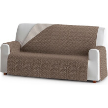 ECOMMERC3 | Reversible Sofa Cover Size 2 Seater Practical and Versatile Protection – Reversible Sofa Cover Brown Easy to Place