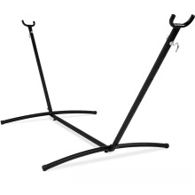 Goutime Heavy Duty Hammock Stand with Carry Bag, Portable 9ft Frame | 550lb Weight Capacity, Black