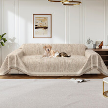 GKXLH Sofa Cover Washable - New Soft Chenille Sofa Covers 1 2 3 4 Seater, Non Slip Love Seat Sofa Slipcovers, Couch Covers for Sectional Sofa