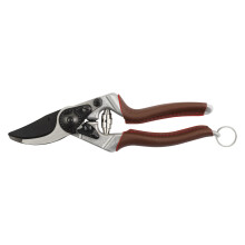 FELCO Model 8 Elite Secateurs Ergonomic Design LRG hands Hardened Carbon Steel Blade F Tech Coating Precision Forged handles Leather Cover Right