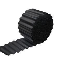 Metal Lawn Edging,6 Inch x 40FT Sturdy Corrugated Metal Garden Edging Border Garden Border Edging Landscape Edging for DIY Flower