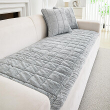 GKXLH Thick Sofa Cover - New Soft Faux Mink Velvet Plush Universal Sofa Covers 2 3 4 Seater, Non-Slip Sofa Slipcovers Washable