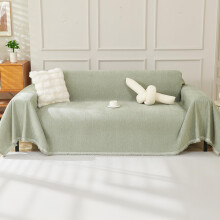 OstepDecor Chenille Sofa Cover 3 Seater, Dog Couch Cover for Corner Sofa, Washable Sofa Slipcover