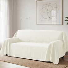 BellaHills Sofa Cover 3 Seater Chenille Sofa Covers 2 Seater Armchair Covers L Shape Sofa Slipcover Non-Slip Couch Covers with Tassel Sofa Protector
