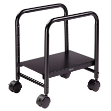 EUREKA ERGONOMIC Computer Tower Stand Height Adjustable Mobile CPU Stand PC Tower Rolling Cart Steel CPU Holder with Locking Caster Wheels for Home