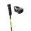 LEKI Detect S Ski Pole Pair - Olive Green/Dark Olive/Neon Yellow 115cm 4