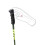 LEKI Detect S Ski Pole Pair - Olive Green/Dark Olive/Neon Yellow 115cm 5