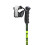 LEKI Detect S Ski Pole Pair - Olive Green/Dark Olive/Neon Yellow 115cm 3