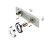 Bristan Bristan WMNT11 C Wall Mount 11 - Chrome Plated 1