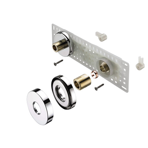 Bristan Bristan WMNT11 C Wall Mount 11 - Chrome Plated