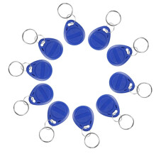 YAVIS 100pcs Writable RFID Keychains 125Khz T5577/EM4305 NFC Token tag Key Ring Proximity ID Keyfobs Card for Door Control Entry Access Key Fobs
