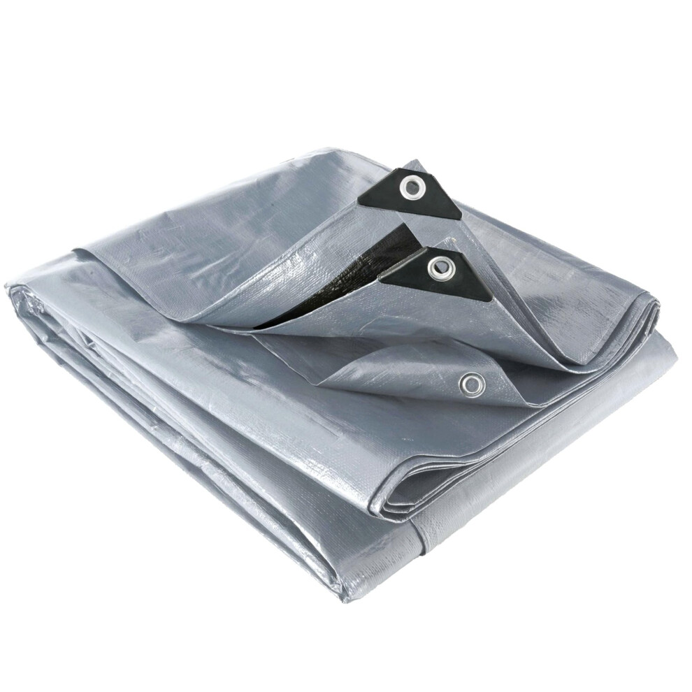 Werka Pro Multifunctional Tarpaulin Grey And Black 200 G/Mâ² 6 X 6 M 5051227706737