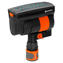 Gardena Pipeline sprinkler system rectangular sprinkler: For watering areas of up to 216 m², reach of up to 18 m, spray spread of up to 12 m