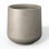 Kante Planter, Buff Concrete, 15.3" D 1