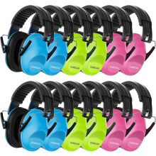 Floriogra 12 Pack Ear Defenders Children, Kids Ear Defenders for Autism, Toddler, Children, Noise Cancelling Headphones for Kids for Concerts